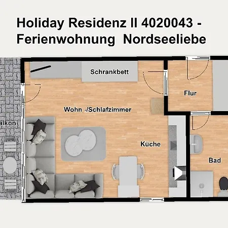 Lejlighed Residenz Ii Nordseeliebe *