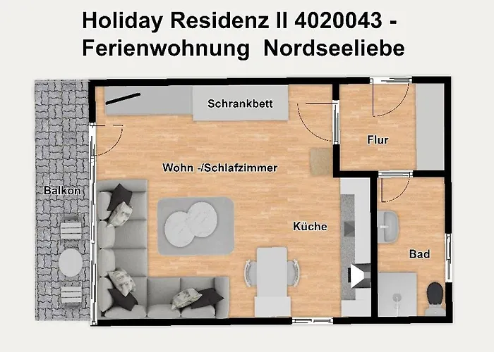 Appartement Residenz Ii Nordseeliebe *
